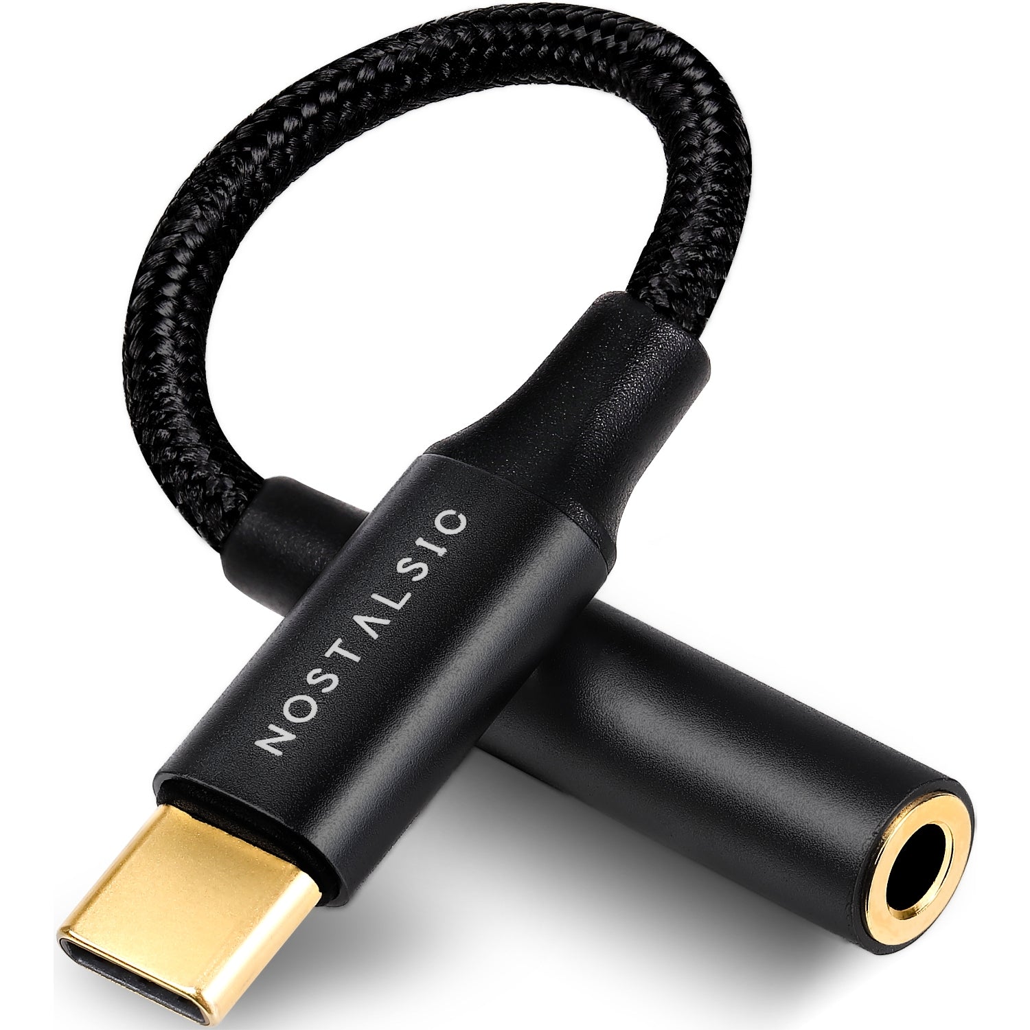 USB-C＆3.5mm オーディオ変換ケーブル DAC搭載 24bit/96KHz対応