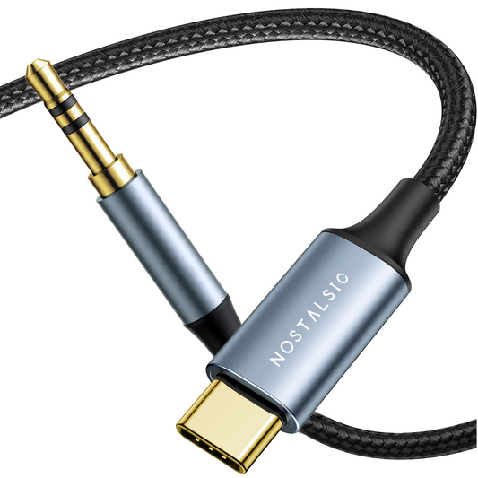USB-C to 3.5mm AUXケーブル DAC搭載 24bit/96KHz対応