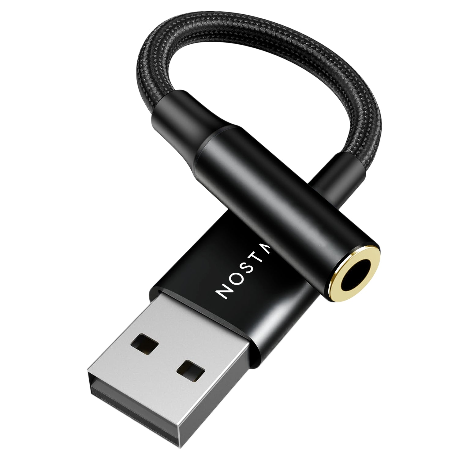 USB-A＆3.5mm オーディオ変換ケーブル DAC搭載 24bit/96KHz対応