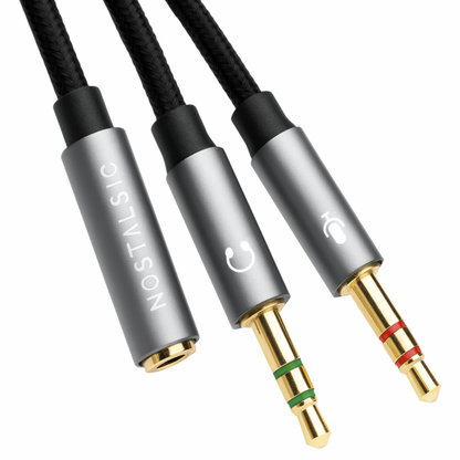 3.5mm 4極 3極 変換ケーブル